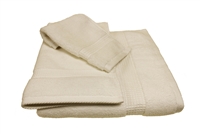 Olivia Quido Zero Twist 3-piece ECRU Towel Set
