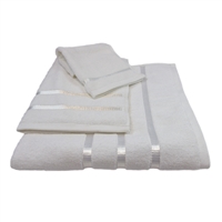 Oliva Quido Hotel Collection 3-Piece WHITE Towel Set