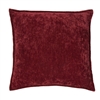 Olivia Quido Cosmopolitan Toile Burgundy Washed Valvet 20-inch Pillow