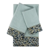 Sherry Kline Oreville Light Blue 3-piece Embellished Towel Set