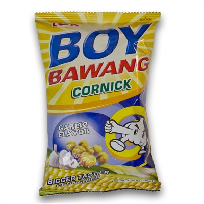 Boy Bawang Cornick Corn Nuts GARLIC Flavor 100g (Pack of 5)