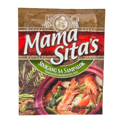 Mama Sita's Sinigang Sa Sampalok TAMARIND Seasoning Mix 50g (Pack of 4)