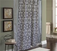 Sherry Kline Abingdon Shower Curtain with Hook Set