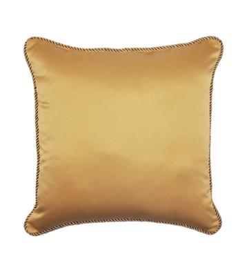 Sherry Kline Oasis Garden Luxury Gold Throw Pillow