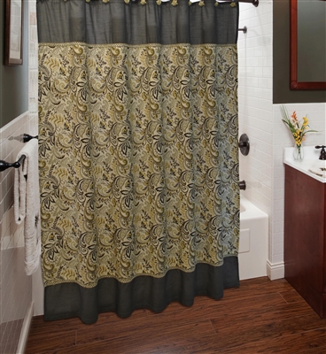 Sherry Kline Findlay Shower Curtain and Hook Set
