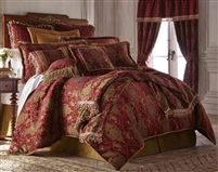 Sherry Kline China Art Red 6-piece Luxury Comforter Set