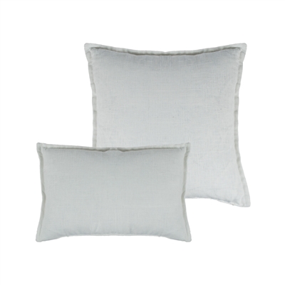 Sherry Kline Lombard Linen White Reversible Combo Pillow