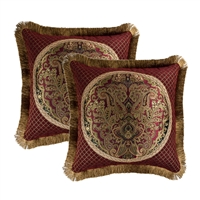 Sherry Kline Tangiers Main 18-inch Decorative Pillow (Set of 2)