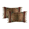 Sherry Kline Tangiers Boudoir Pieced Decorative Feather down Pillow (Set of 2)