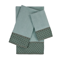 Sherry Kline Mason 3-piece Embellished Towel Set
