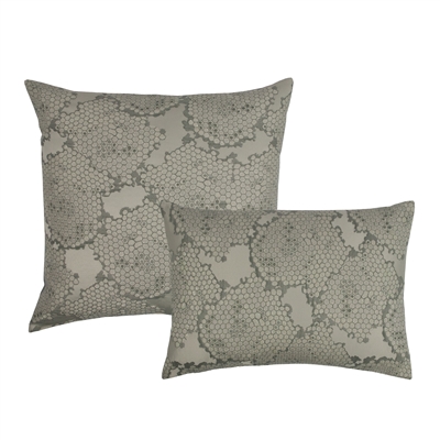 Sherry Kline Scale Grey Combo Decorative Pillows (Set of 2)