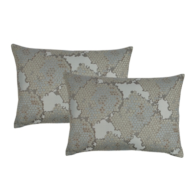 Sherry Kline Scale Spa Boudoir Decorative Pillows (Set of 2)
