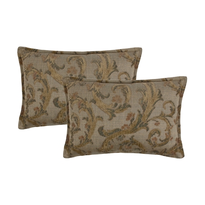 Sherry Kline Frampton Boudoir Decorative Pillows (Set of 2)