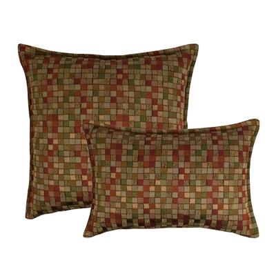 Sherry Kline Tetris Multi Combo Decorative Pillows (Set of 2)