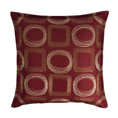 Sherry Kline Synergy Red 20-inch Decorative Pillow