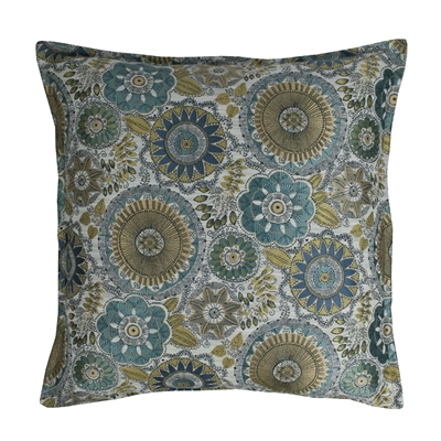 Sherry Kline Omaha Circles 20-inch Grey Throw Pillow