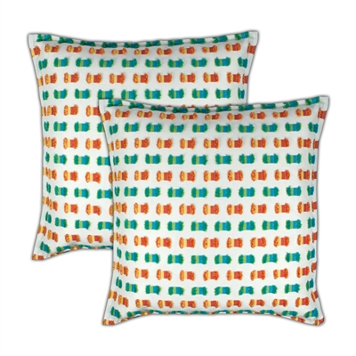 Sherry Kline O'Fifi Multi 20-inch Decorative Pillow (set of 2)