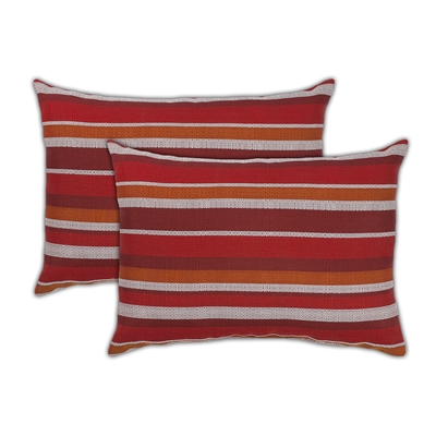 Sherry Kline Causeway Boudoir Outdoor Pillows (Set of 2)