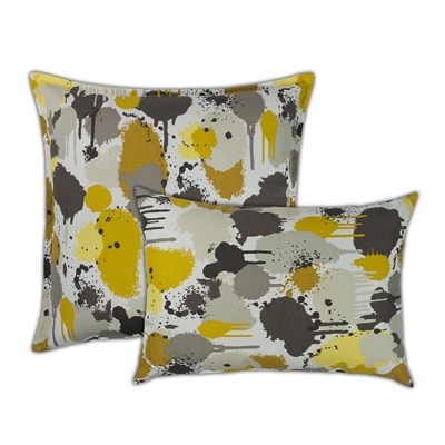 Sherry Kline Paintdrip Combo Outdoor Pillows