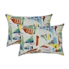 Sherry Kline Sailboat Boudoir Outdoor Pillows (Set of 2)