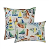 Sherry Kline Sailboat Combo Outdoor Pillows