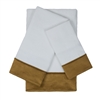 Sherry Kline Snowscape Gold 3-piece Embellished Towel Set
