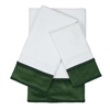 Sherry Kline Snowscape Green 3-piece Embellished Towel Set