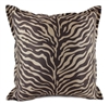 Sherry Kline True Safari Taupe Brown 18-inch Square Pillow