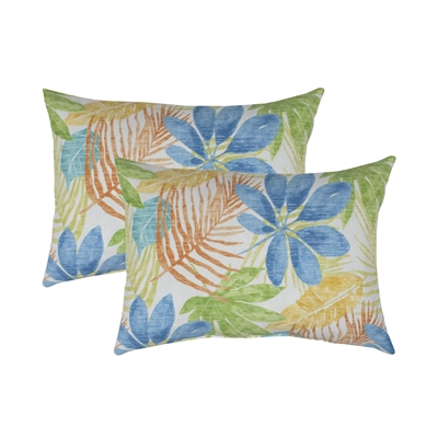 Thread and Weave Honolulu Boudoir Outdoor Pillow (Set of 2)