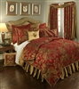 Austin Horn Classics Verona Red 3-piece Luxury Comforter Set