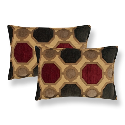 Sherry Kline Wellsburg Boudoir Decorative Pillows (Set of 2)