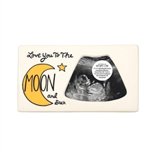 Our Name Is Mud | Love You To The Moon Sonogram Frame ONM6006732 | DBC Collectibles