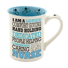 Nurse Typography Mug Gift