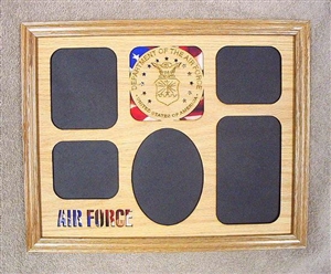 Oak Air Force Photo Frame