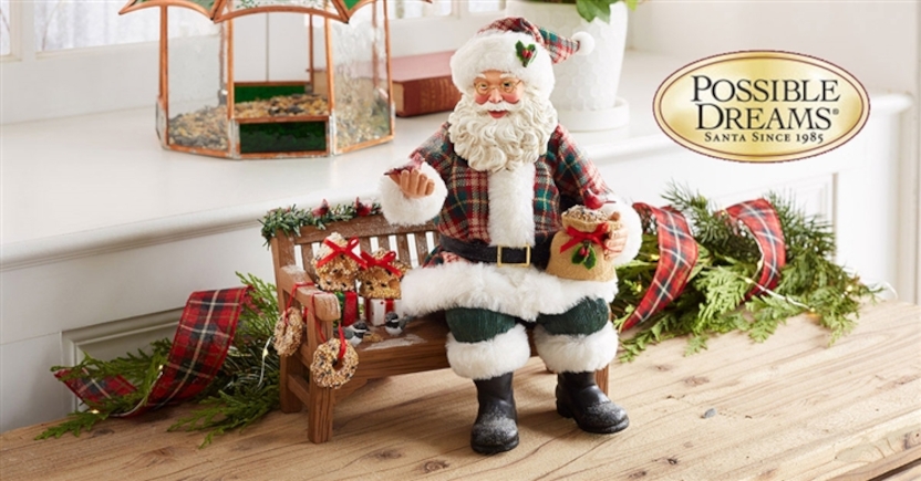 Possible Dreams Santa Collectibles - Santa Figures & Ornaments