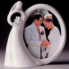 Circle Of Love - Bride Flowers Picture Frame
