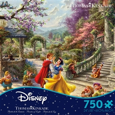 Thomas Kinkade Disney - Snow White Sunlight - 750 Piece Puzzle