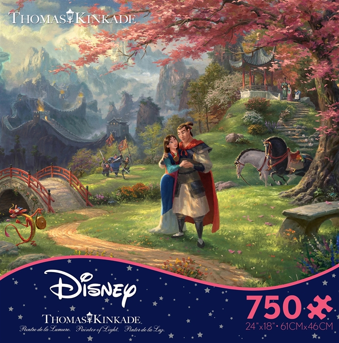 Thomas Kinkade Disney - Mulan - 750 Piece Puzzle