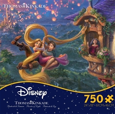 Thomas Kinkade Disney - Tangled - 750 Piece Puzzle