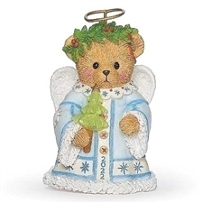 Cherished Teddies 2022 Annual Dated Angel Bell Ornament