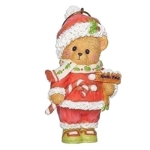 Cherished Teddies 2022 Annual Santa Bear Christmas Ornament