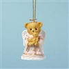 Cherished Teddies - Hugs From Heaven Dated 2014 Bell Ornament