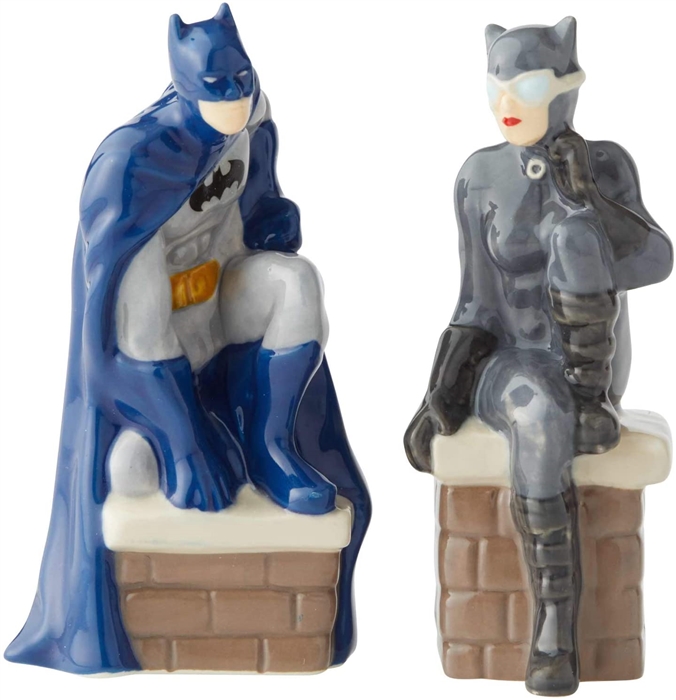 Batman and Catwoman Salt and Pepper