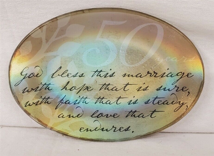 50th Anniversary Plate