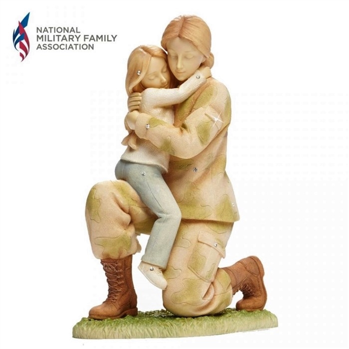 Foundations Service Woman Returning Home Figurine