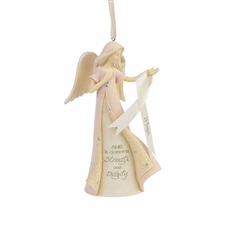 Foundations - Breast Cancer Angel - Ornament