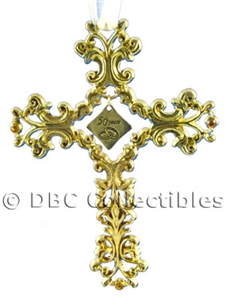 50th Anniversary Filigree Wall Cross