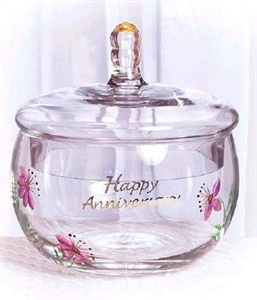 Fenton - Happy Anniversary Candy Box