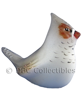 Fenton Opal Glass - Zebra Finch