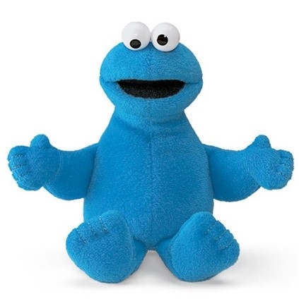 Sesame Street | Cookie Monster Beanbag 075933 | GUND